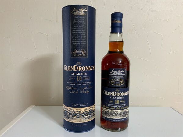 GLENDRONACH ALLARDICE 18年 46% 2019 グレンドロナック