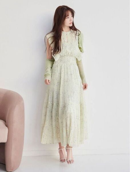 SNIDEL Sustainableフリルワンピース