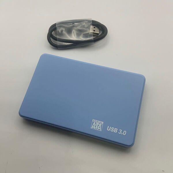 HDDケース 外付け 2.5インチ USB3.0 SATA HDD SSD モバイルハードディスクボックス ネジ工具不要