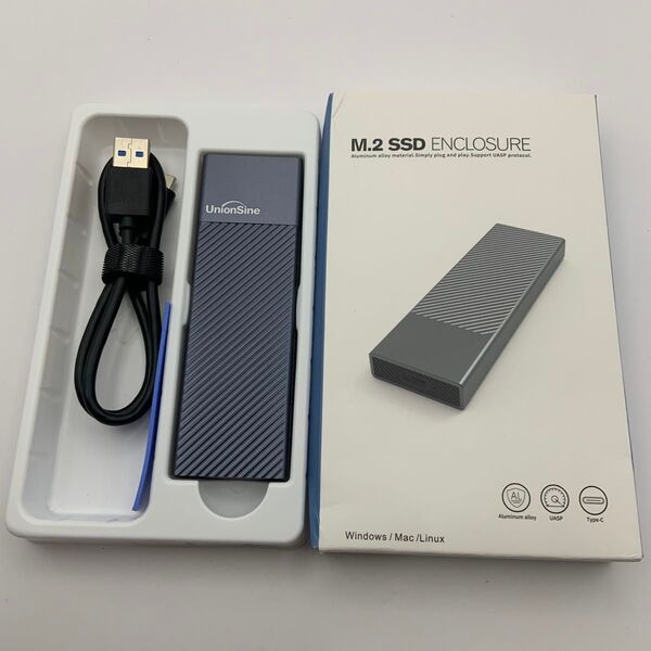 【新品】 M.2 SSD 外付け ケース ポータブルSSD USB 3.1