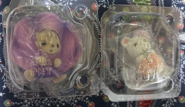 シルバニアファミリー どきどきコレクション 赤ちゃんゆめいろマリン Eシマネコの赤ちゃん Fマシュマロネズミの小さい赤ちゃん