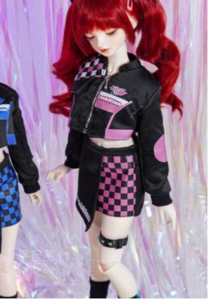 DOLK ピンクレースクイーンM 40cm 女の子 ドール 服