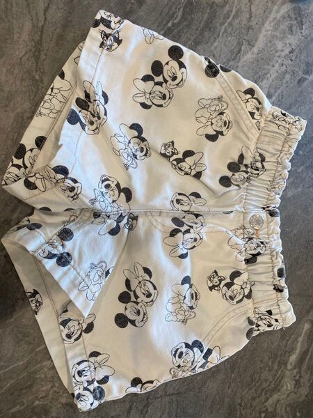 H&M ミッキーミニー柄パンツ 120