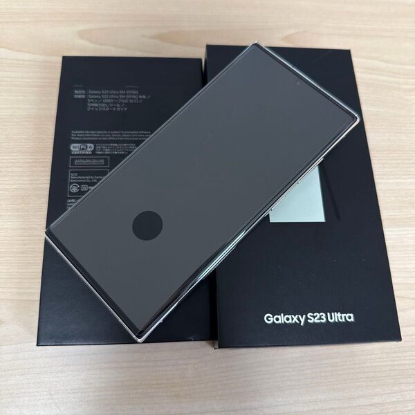 SAMSUNG 国内版【SIMフリー】Galaxy S23 Ultra クリーム 12GB 1TB SM-S918QZEGSJP
