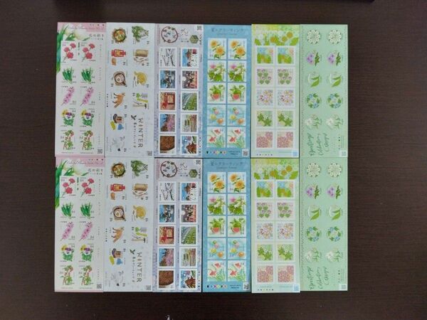 シール式記念切手シート 花シリーズ グリーティングシリーズ