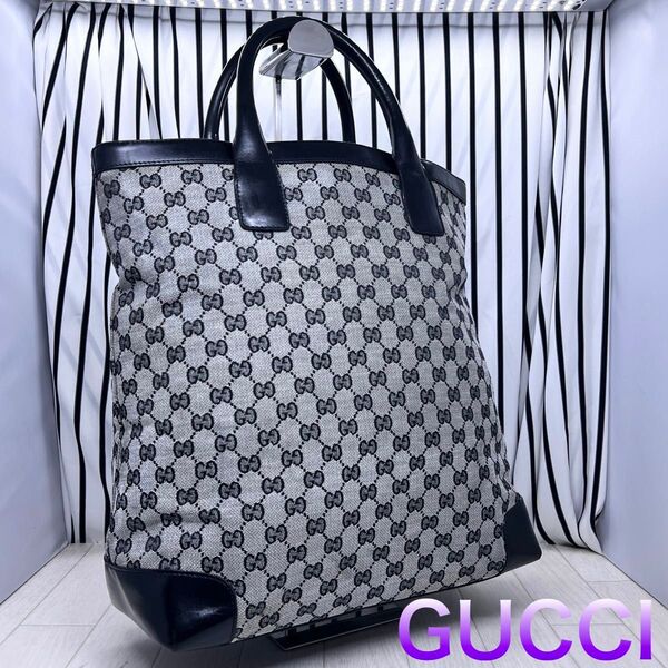 【格安】GUCCI×グッチ GG柄A4収納可能トートバッグ