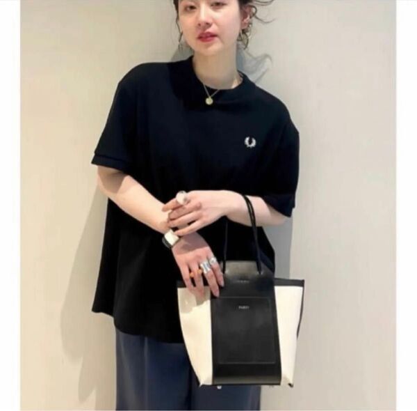 FRED PERRY × Ray BEAMS / 別注 オーバーサイズTシャツ