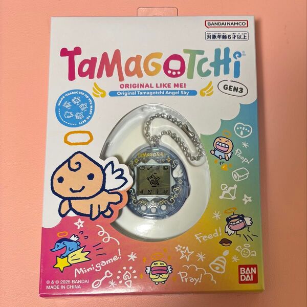 Original Tamagotchi Angel Sky クリアブルー