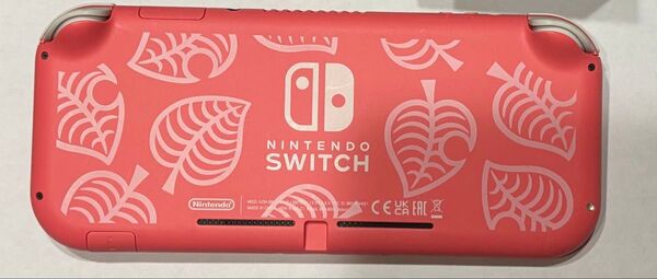 Nintendo ニンテンドー スイッチ ライト ピンク あつまれどうぶつの森 しずえアロハ柄