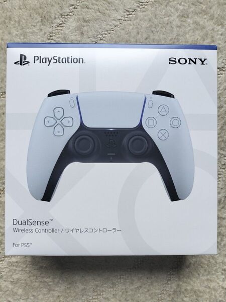 PlayStation5 DualSense ワイヤレスコントローラー CFI-ZCT1J(ホワイト) PS5 デュアルセンス