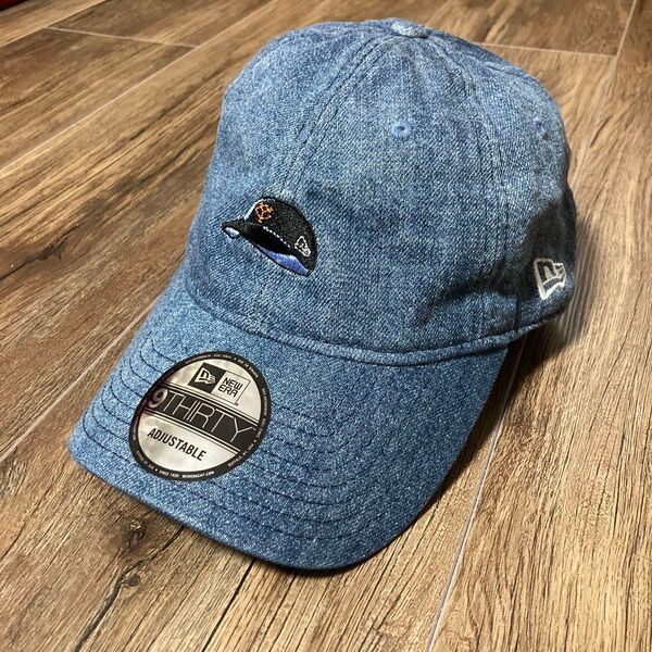 NEWERA ニューエラ ジャイアンツ キャップ 国技館 コラボ デニム生地