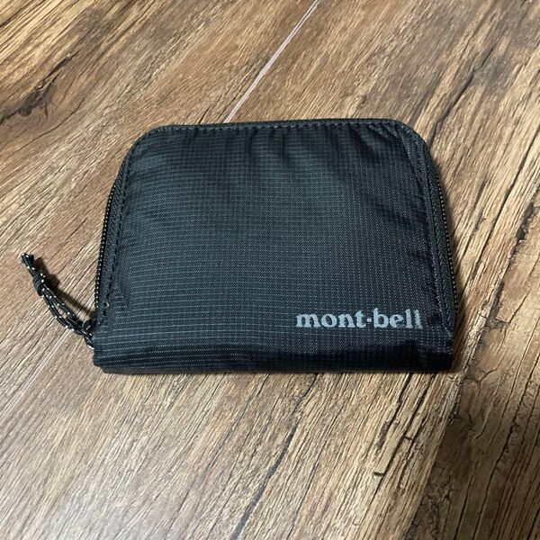 モンベル ジップワレット ブラック mont-bell コインケース 小銭入れ 財布