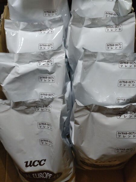 ロイヤルヨーロピアンブレンド500g×5袋 UCCvest4コーヒー500g×5袋【計10セット】