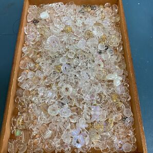 104.アンティークビーズ プラスチックビーズ アクリルアンティークビーズ アソート 250g 大人女子 アクセサリーパーツ