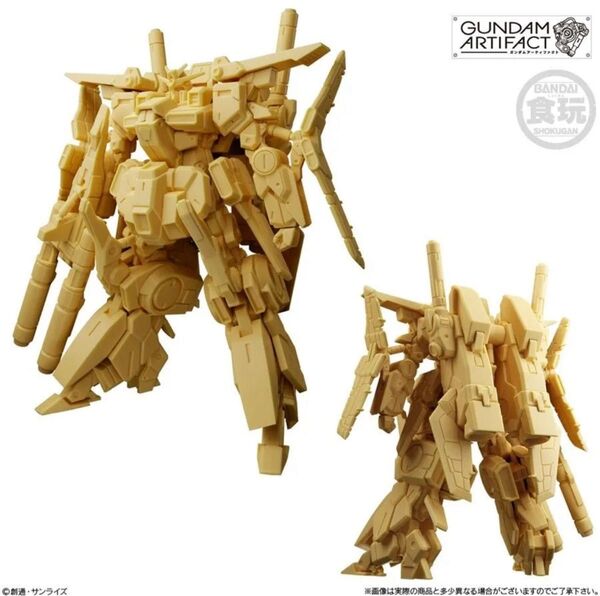 ガンダム アーティファクト 第5弾 026 ZZガンダム ダブルゼータ ノーマルカラー ペールオレンジ 【未組立】