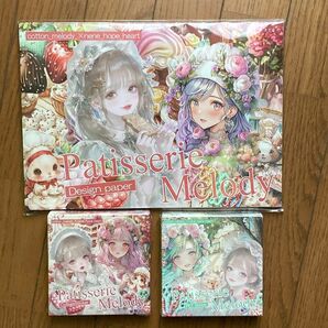 Patisserie melody ●collage sticker ●PET sticker ●デザインペーパー 新品未開封