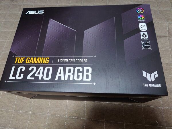 簡易水冷CPUクーラー ASUS TUF GAMING LC 240 ARGB 240mm