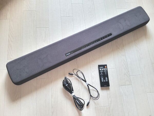 YAMAHA YAS-107 フロントサラウンドシステム サウンドバー リモコン付 2017年製 ヤマハ