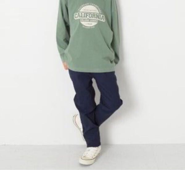 グラソス【S&H】スーパーストレッチ スキニーパンツ ネイビー サイズ110