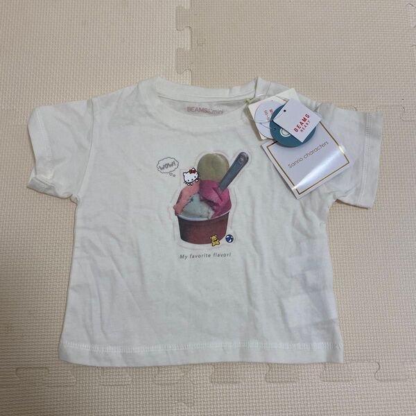 ビームスミニ キティちゃん 半袖 Tシャツ トップス サイズ90 アイス柄