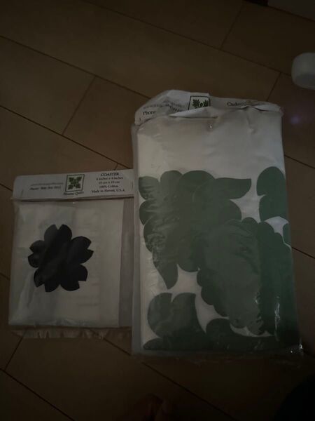コースター&タペストリー、ハワイアンキルトキットセット。
