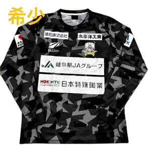 【希少】FC岐阜 オフィシャルトレーニングウェア 選手練習着 Jリーグ 支給品 スポンサー ユニフォーム 長袖