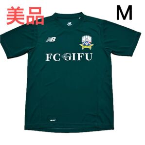 FC岐阜 Tシャツ 半袖 Jリーグ トレーニングウェア ニューバランス NEW balance エンブレム Mサイズ サッカー