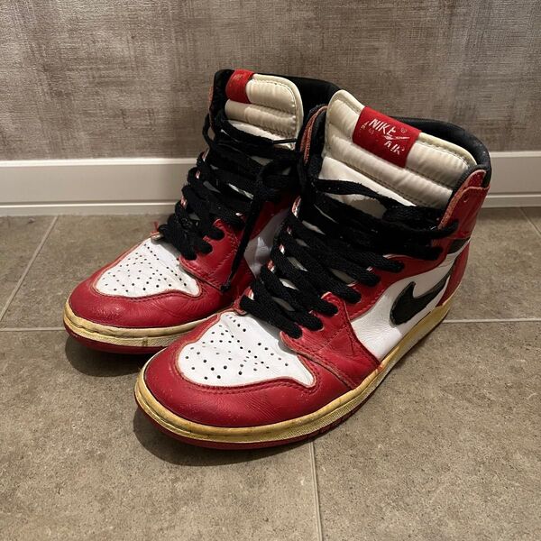 【中古】NIKE AIRJORDAN1 Chicago 1994 25cm