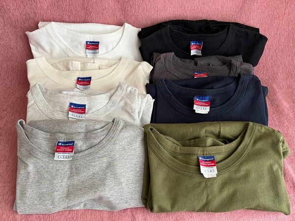 Champion チャンピオン 7オンス ヘビーウェイト Tシャツ 8点セット
