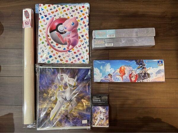ポケモンカードゲーム マット、ファイル、ケース等サプライ7点セット 151