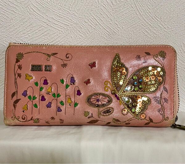 ANNA SUI レザー長財布 アナスイ