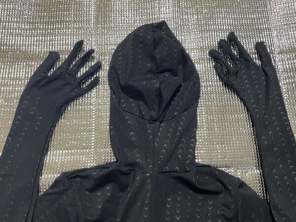 全身タイツ 撥水生地 ゼンタイ 鮫肌 黒色 Mサイズ 新品 ZENTAI