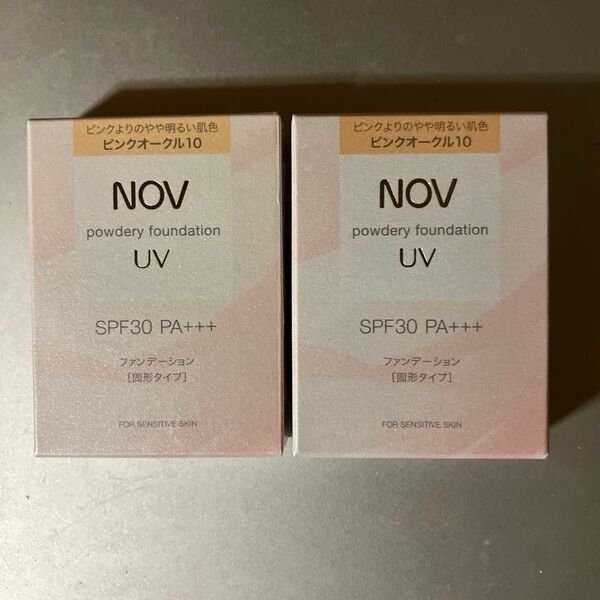 ノブ パウダリーファンデーションUV ピンクオークル10 レフィル