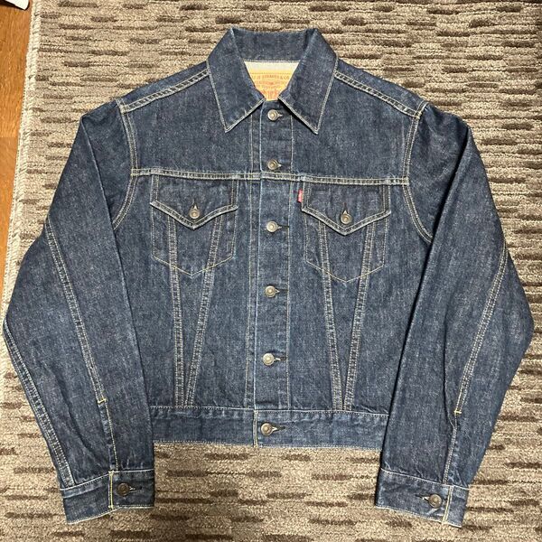 90s Levi’s 71557 BIGE3rdタイプ 香港製 size40 リーバイス3rd ビンテージ NO⑥ 濃紺美品!!