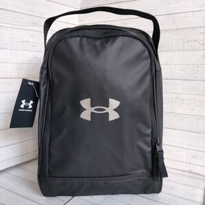 【ブラック】アンダーアーマーUNDER ARMOUR シューズバッグ マルチバッグ プレゼント ゴルフ ランニング サッカー ジム