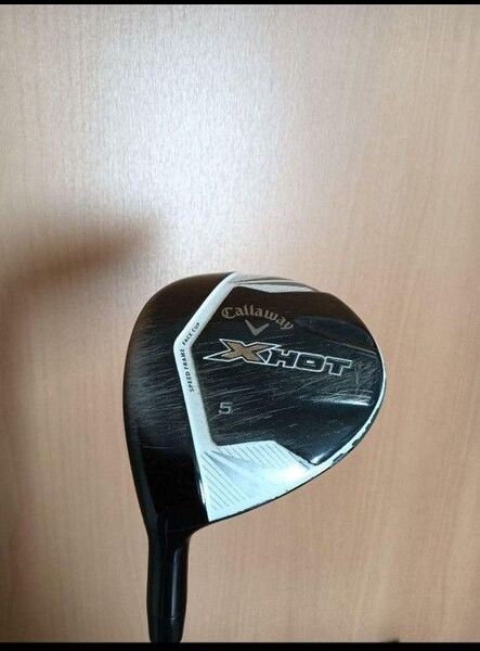 【レフティ】キャロウェイ callaway x hot 5番ウッド カバー付き