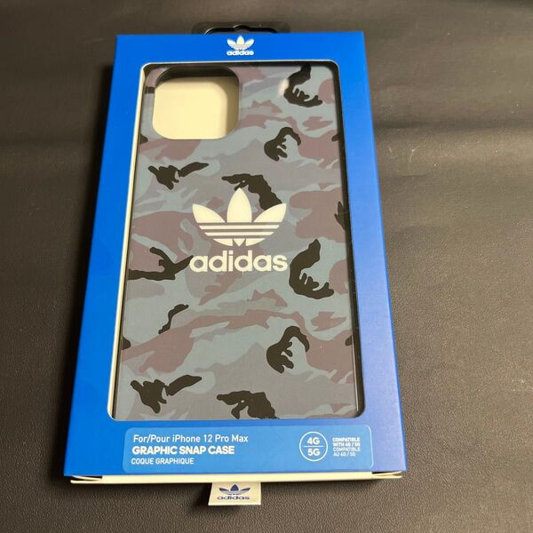 『新品未使用』adidas iPhone12ProMax ケース 迷彩柄