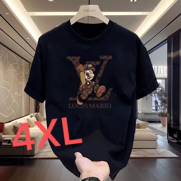 Tシャツ 黒 4XL