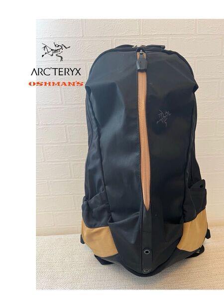 ARC'TERYX オッシュマンズ 別注 アロー22 ベージュ リュックサック ナイロン バックパック ブラック
