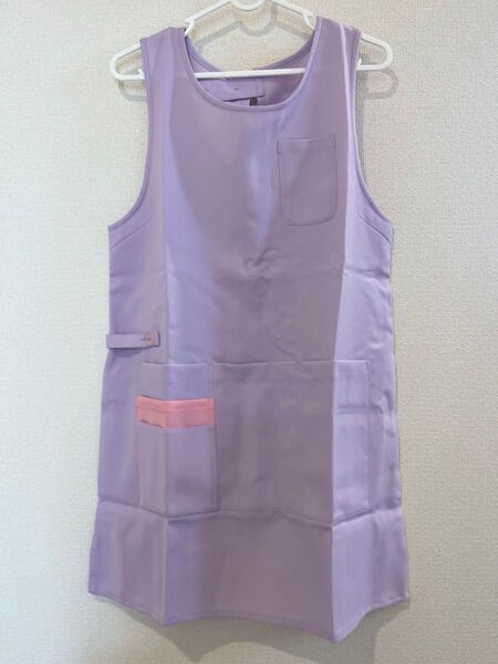 ナースリー チュニック型 エプロン M~Lサイズ 看護師 介護士 NURSERY
