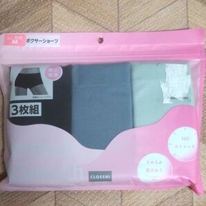 値下げCLOSSHI ボクサーショーツ Mサイズ 3枚組
