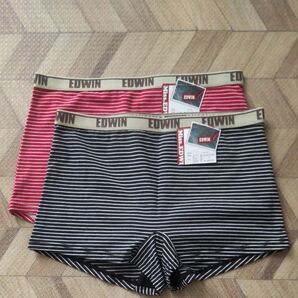 EDWIN Miss EDWIN ボクサーショーツ 2枚セット Lサイズ 新品未使用