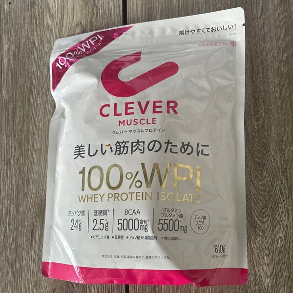 810g クレバー マッスルプロテイン ミックスベリー味
