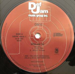 2001 HIPHOP / US PROMO PRESS / DMX / WHO WE BE / RUFF RYDERS CLUB HIT