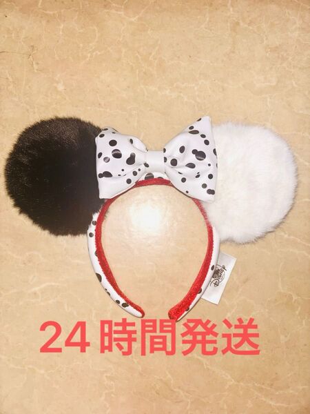 海外ディズニー限定 101匹わんちゃん カチューシャ