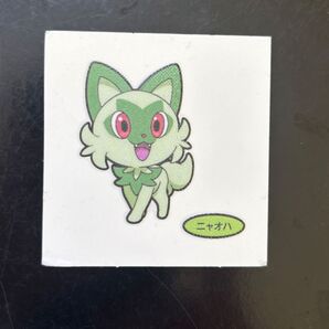 ポケモンパン デコキャラシール ニャオハ