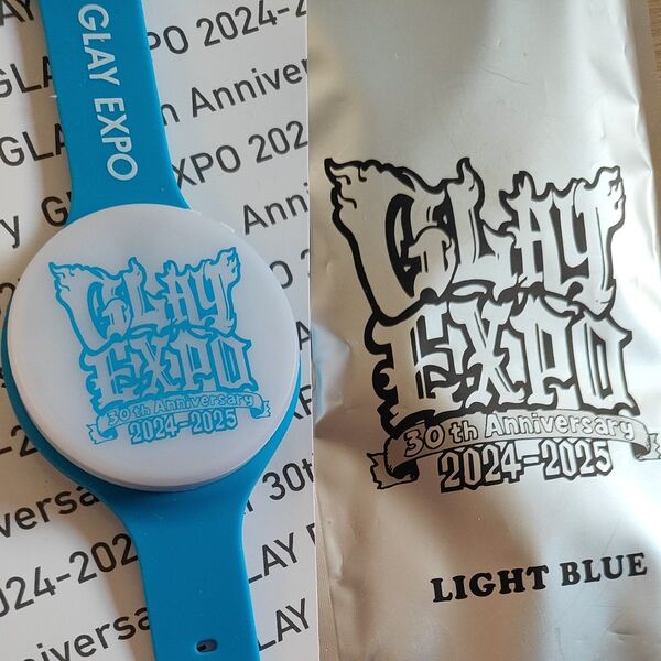 GLAY LEDリストバンド(青) 「GLAY 30th Anniversary GLAY EXPO 2024-2025」