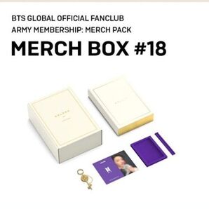 新品 BTS MERCH BOX #18 JUNG KOOK GOLDEN 抜けなし ジョングク マーチボックス