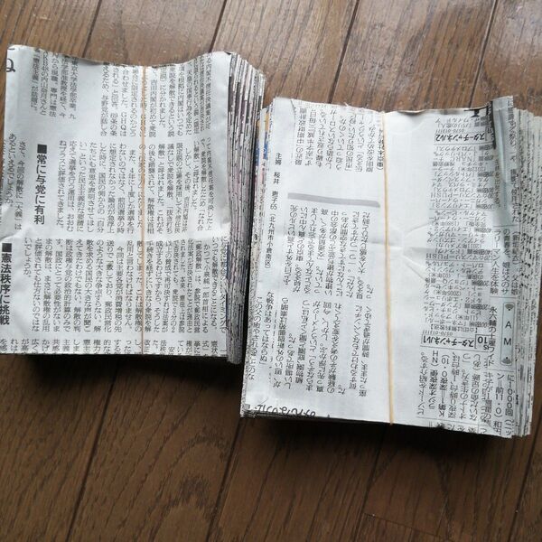 新聞紙 果樹袋 りんご、なし用 止め金付き 100枚2セット