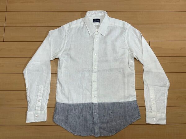 JOURNAL STANDARD ジャーナルスタンダード 麻リネン100%長袖シャツ L
